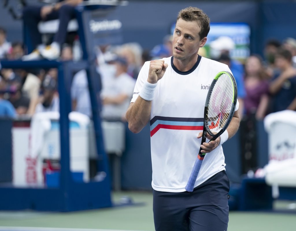 Pospisil wins in Flushing Meadows