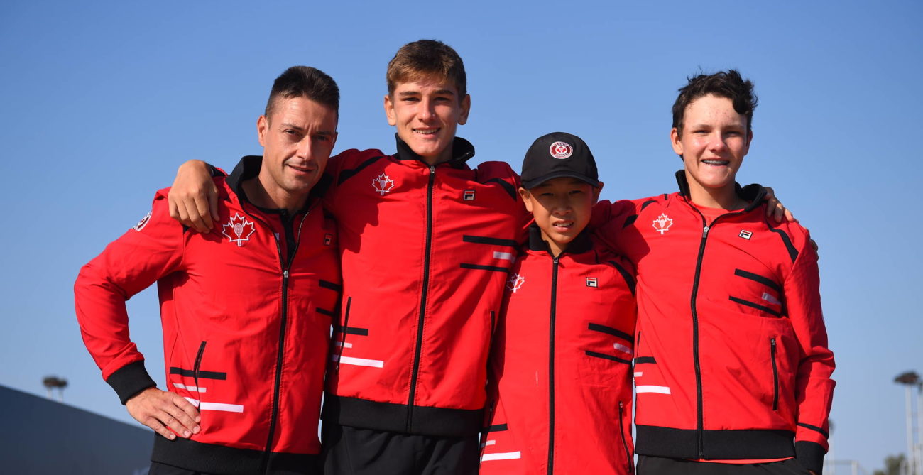 Team Canada at the 2021 Junior Davis Cup Finals
