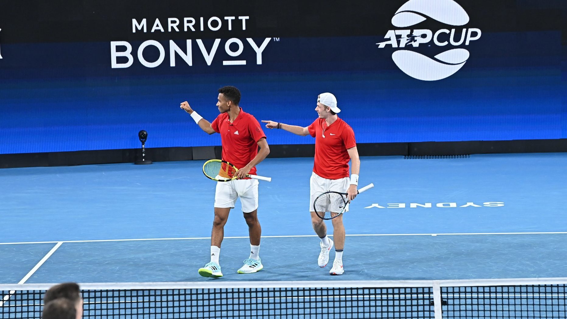 Shapovalov and Auger-Aliassime clinch first semi-final berth for Canada at the ATP Cup