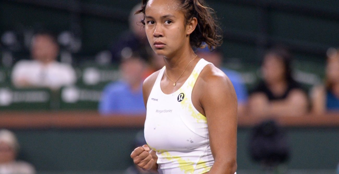 Leylah Fernandez wins in Indian Wells against Shelby Rogers