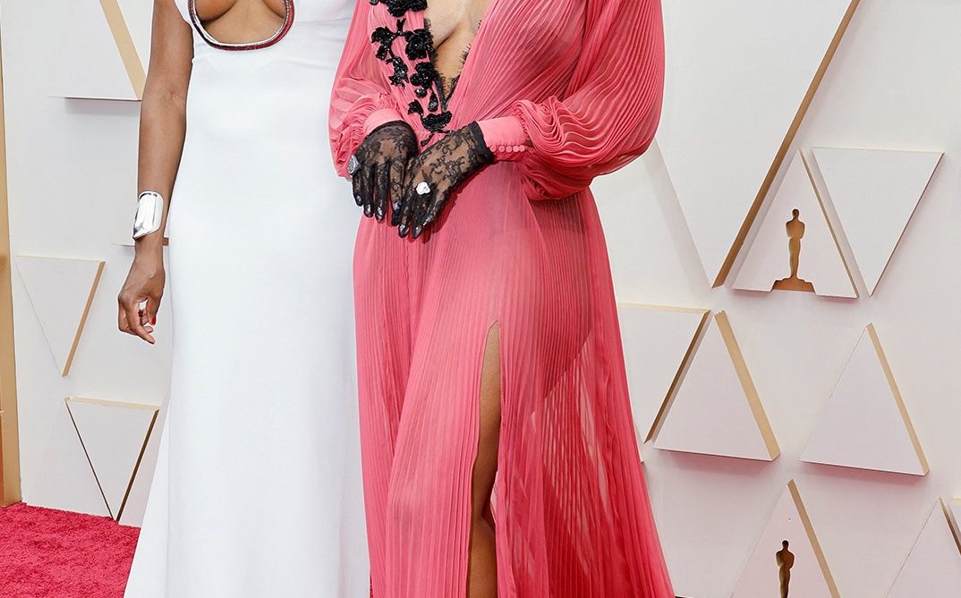 Serena and Venus Williams at the Oscars's Red Carpet