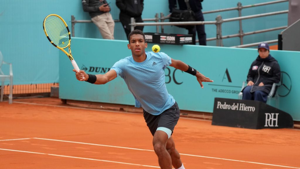 auger-aliassime forehand