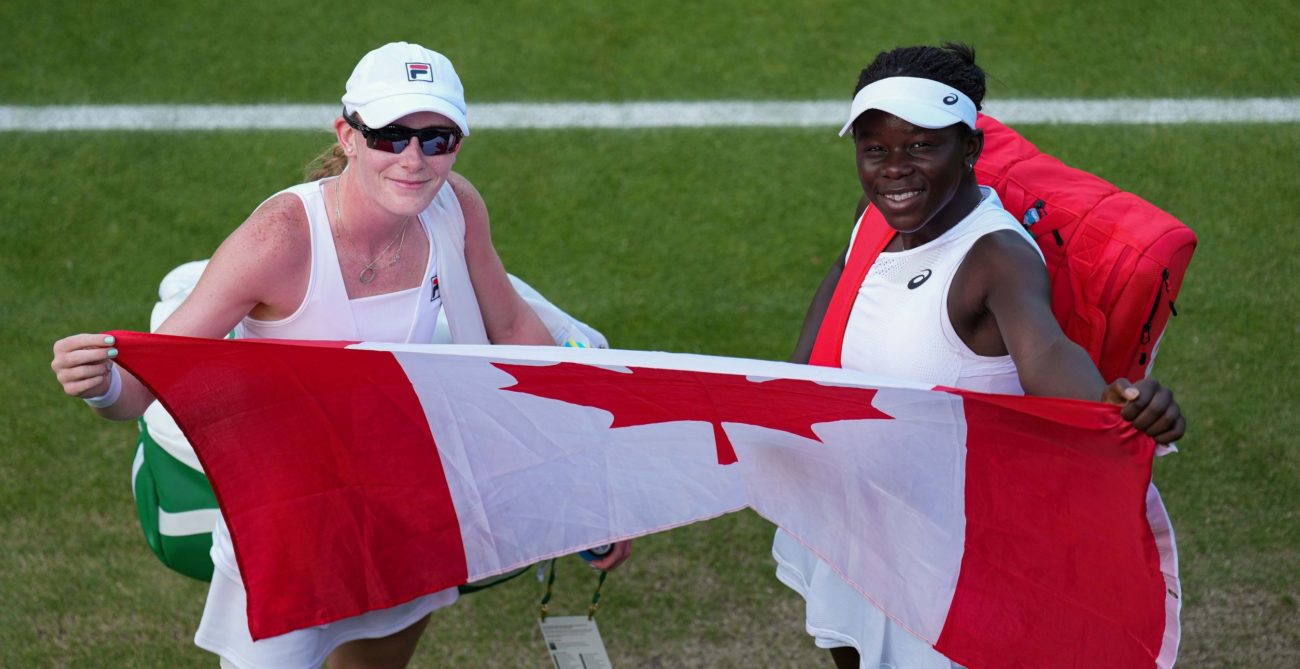 mboko and cross with canada flag