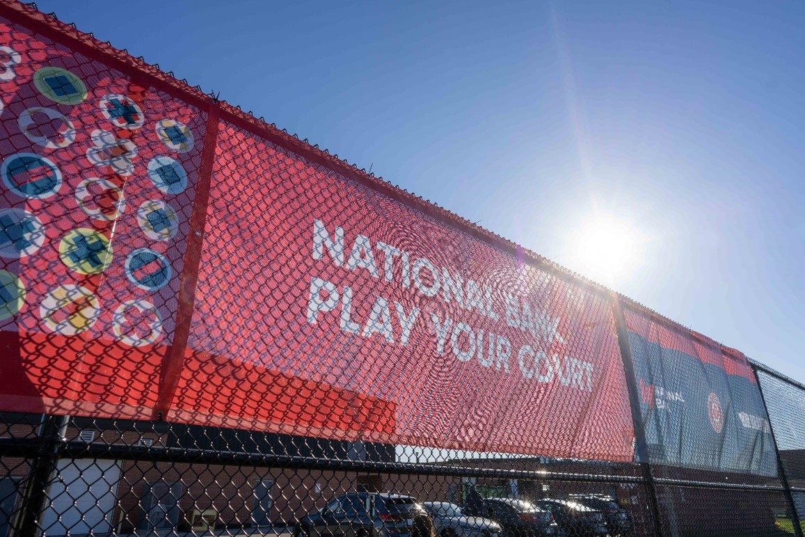 City of Brampton teams up with National Bank and Tennis Canada to unveil National Bank Tennis Court at Morris Kerbel Park