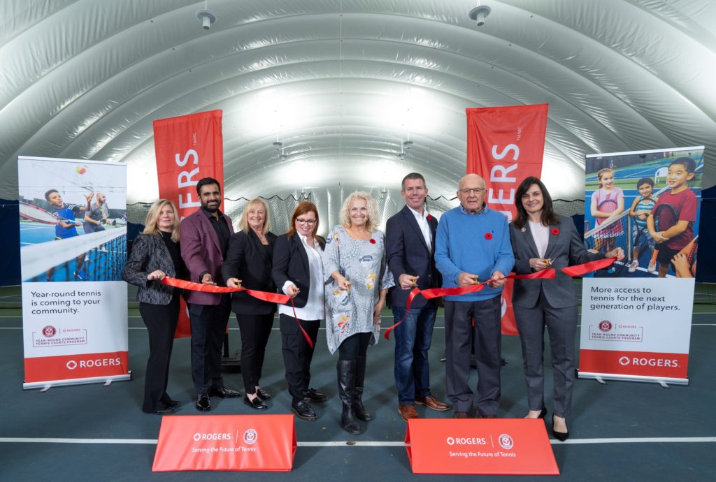 Tennis Canada and Rogers host grand opening of accomplished 12 months-Spherical Group Tennis Courtroom mission at Ancaster Tennis Membership