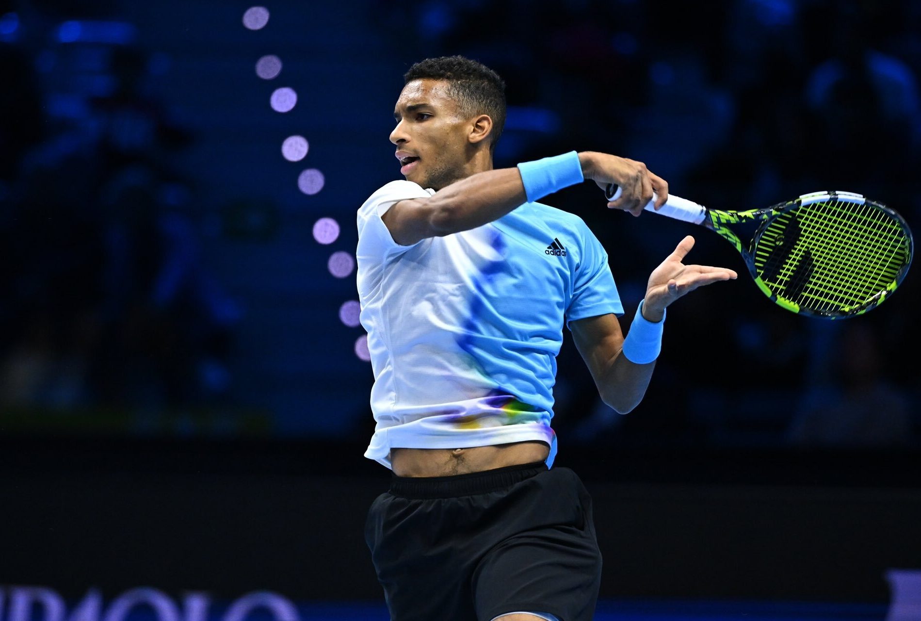 Auger-Aliassime overpowers Nadal for first win at ATP Finals
