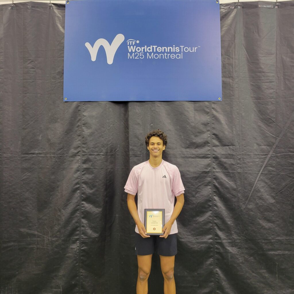 Gabriel Diallo - 2023 ITF Montreal champion 