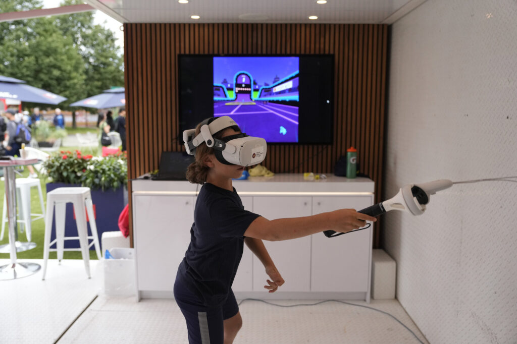 Tennis Canada VR Play Booth