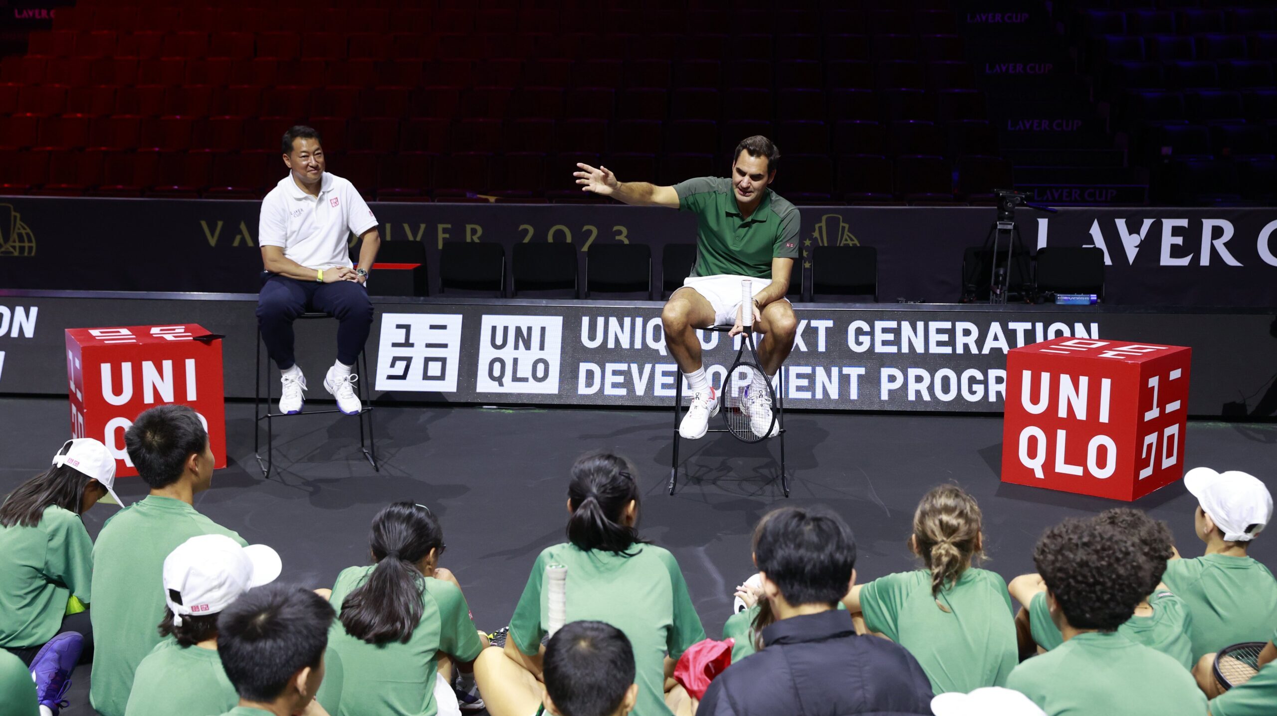 Photo of Youth tennis activations highlighted by Federer appearances a massive success at Laver Cup in Vancouver